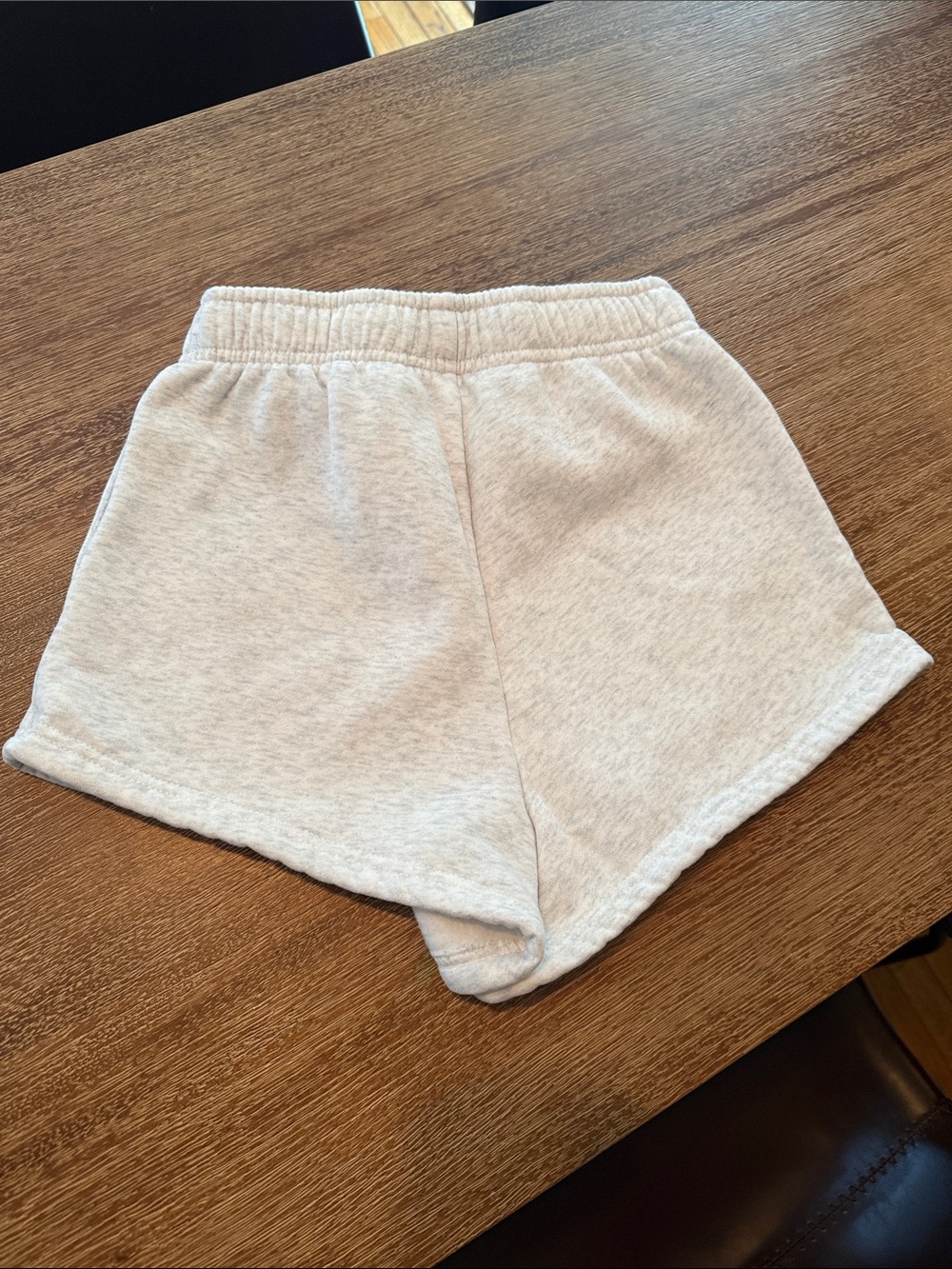 White fox. Gray Athletic Shorts with Blue Logo - Picture 4 of 7